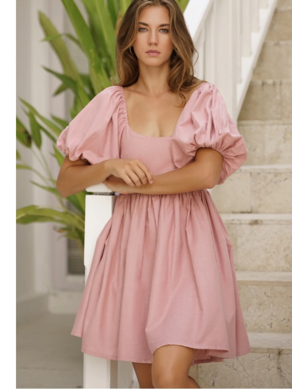ELF - Strawberry Fields Puff Sleeve Mini